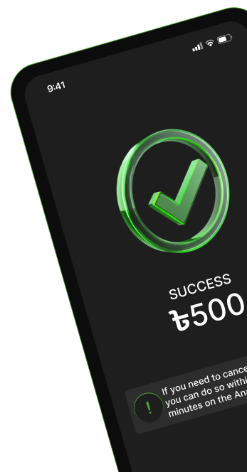 Help customers with their deposits and withdrawals: