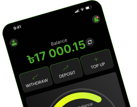 Help customers with their deposits and withdrawals: